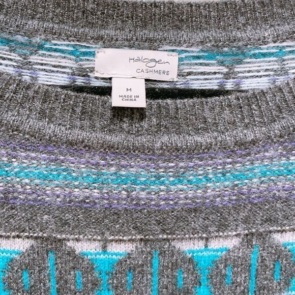 Halogen 100% Cashmere sweater M - Picture 2 of 8